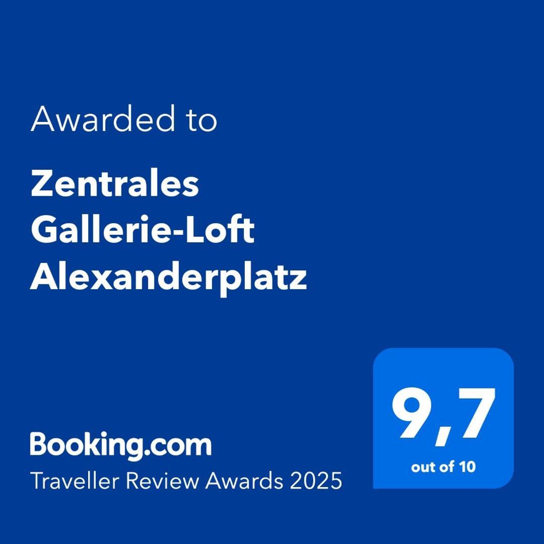 Zentrales Gallerie-Loft Alexanderplatz Berlin Exterior foto